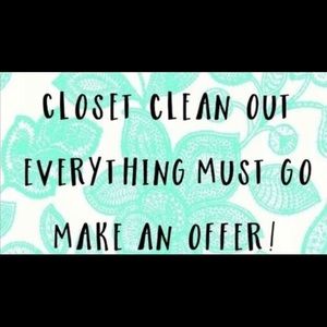 Everything must go